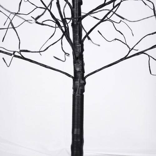 3 Pac Halloween Spooky Tree With Purple Lights, 4FT 5FT And 6FT, Lighted Black Tree For Halloween Decoration - EX-STOCK Canada
