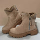 Thick Plush Snow Boots Women Faux Suede Non-slip Winter Shoes - EX-STOCK Canada