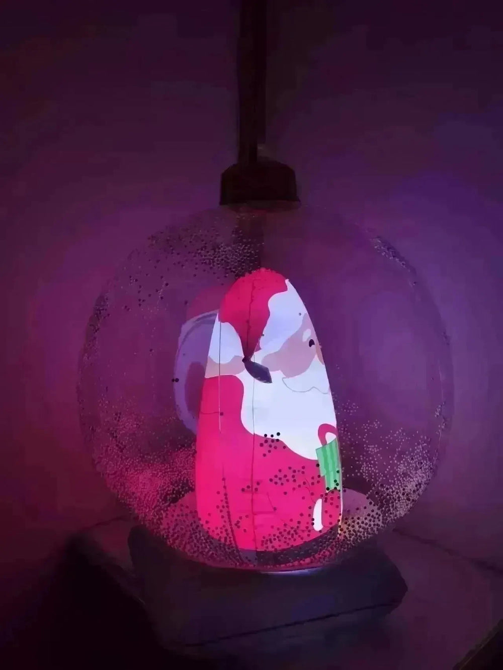 Inflatable Snowman Santa Claus Hanging Christmas Ball decoration - EX-STOCK CANADA