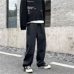 Straight Loose Autumn All-matching Draping Mop Pants EX-STOCK Canada 