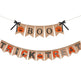 Halloween Burlap Banner Halloween Party Mantel Wall Hanging Supplies For Home Farmhouse Patio-Selling On Amazon Is Prohibited - EX-STOCK Canada