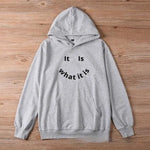 Fleece-lined Hoodie Sweater Couple's Tops Loose EX-STOCK Canada 