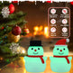 Christmas Ice Man Silicone Pat Lamp Remote Control Ambience Light EX-STOCK Canada 