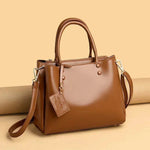 Simple Fashion Large Capacity Work Leather Handbag - EX-STOCK Canada