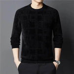 Winter Fleece-lined Chenille Pullover Sweater For Men - EX-STOCK Canada