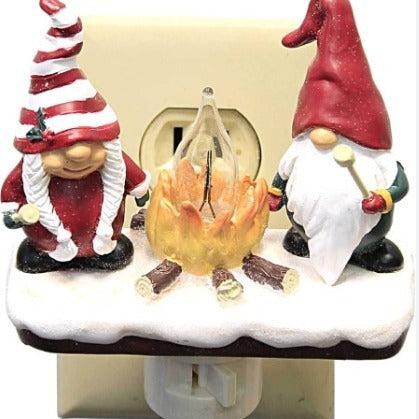 New Creative Resin Ghost Bonfire Flashing Resin Small Night Lamp EX-STOCK Canada 