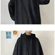American Oversized Drawstring Turtleneck Hoodie Sweatshirt Men - EX-STOCK CANADA