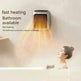 Remote Control Mini Fan Room House Space Heater Warm Artifact - EX-STOCK CANADA