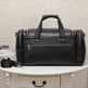 Leather Men's Hand-held Large-capacity Short-distance Travel Bag | EX-STOCK Canada 