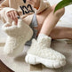 Winter Cashmere Snown Boots With 6cm Platform Warm Plus Velvet High-top Fleece Cotton Shoes Women Outdoor Indoor House Plush Shoes - EX-STOCK Canada