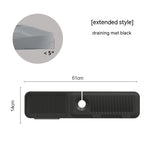 Silicone Faucet Splash Guard & Sink Drip Mat – Anti-Splash Drain Pad for Kitchen & Bathroom