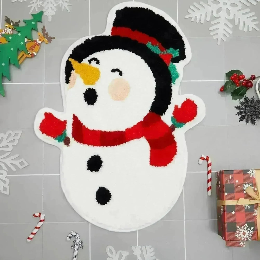 Nordic Christmas Tree Cashmere Mat - EX-STOCK CANADA