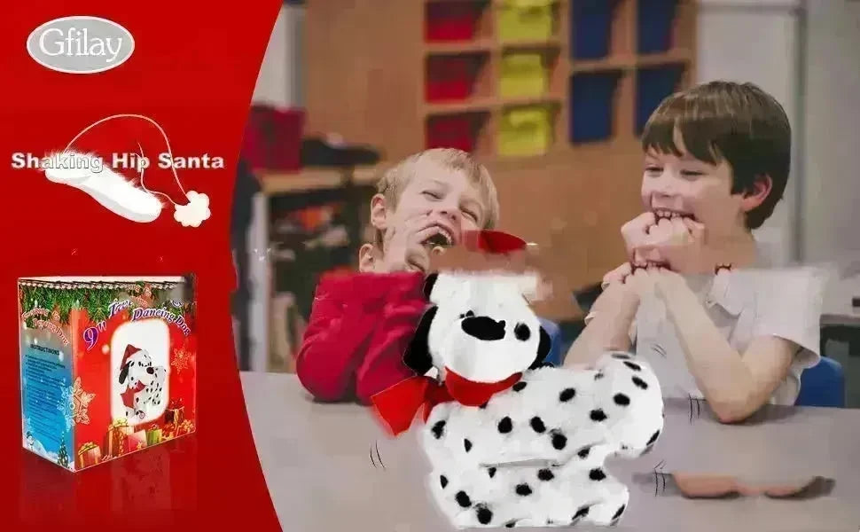 Christmas Electric Singing Dancing Butt Twisting Dog - EX-STOCK CANADA