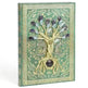 Simple Lucky Tree Pattern Personalized Creative Inlaid Natural Crystal Gem Journal Hard cover  Note book - EX-STOCK CANADA
