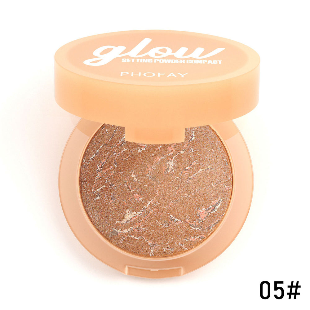 PHFOAY Poudre Fixante de Cuisson – Poudre pour le Visage Fini Mat (6 Styles)
