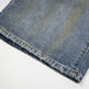 Punk Make Old Ripped Letter Denim Trousers Men Jeans - EX-STOCK CANADA