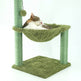 Sisal Cactus Cat Tree With Hammock Cat Climbing Frame - EX-STOCK Canada