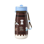 Kids Insulated Stainless Steel Thermos Cup 650ml – Cute Cartoon Design for School | 9 Colours