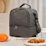 Large Capacity Thickened Insulated Lunch Bag for Work - EX-STOCK Canada