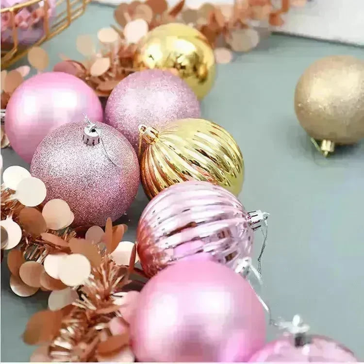 34 Christmas Ball Set 4cm Christmas Ornaments - EX-STOCK CANADA