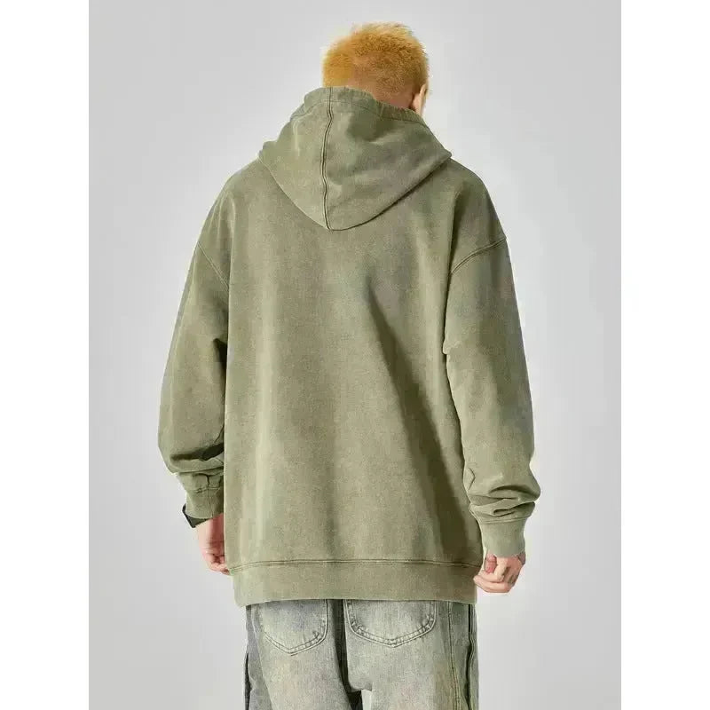 Men's Fashion Casual Hoodie Sweatshirt Pullover top men - EX-STOCK CANADA