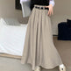 Women's All-matching Slim Fit Temperament Pleated Maxi Skirt - EX-STOCK Canada