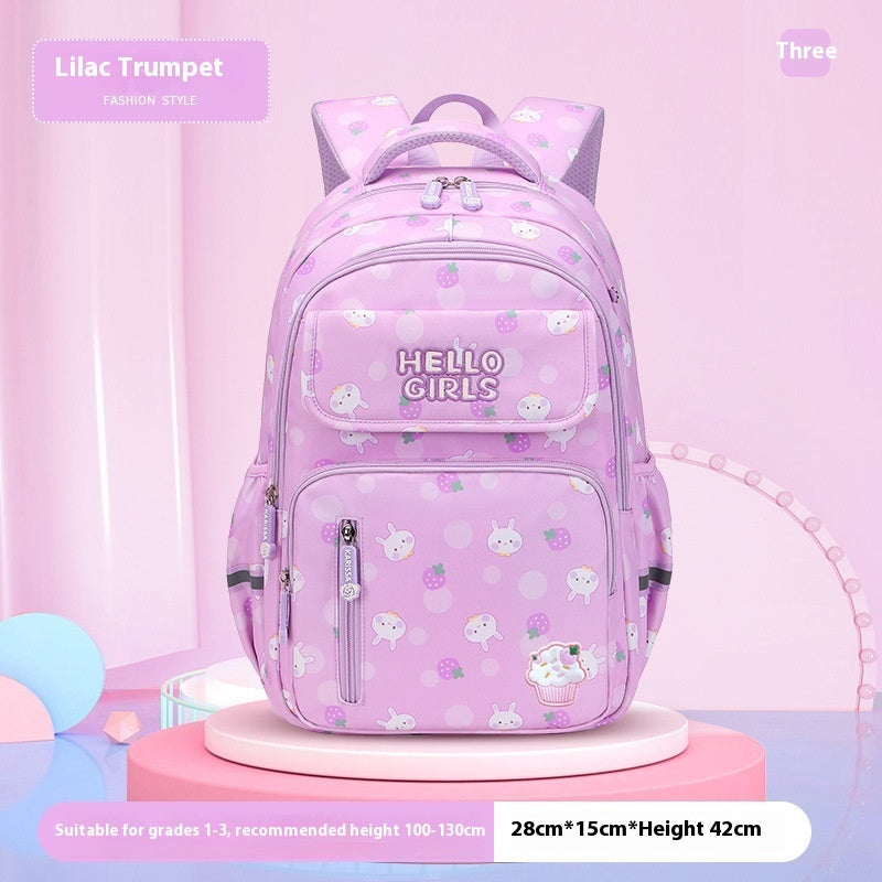 6-12-year-old Primary School Children's Backpack Large Capacity Schoolbag EX-STOCK