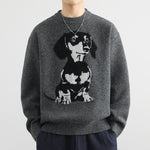 Cartoon Sweater Men's Winter Thicken Thermal | EX-STOCK product gallery photo 6
