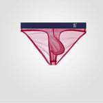 Underwear Men's Briefs Transparent Ice Silk Sexy Full Transparent Trendy Men's Personality Narrow Crotch Low Waist New - EX-STOCK Canada