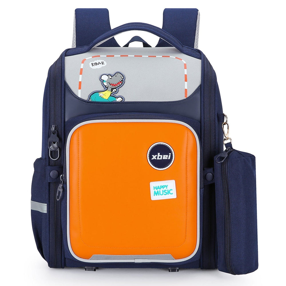 Schoolbag Boys And Girls Burden Reduction Spine Protection Water-proof Large Capacity EX-STOCK