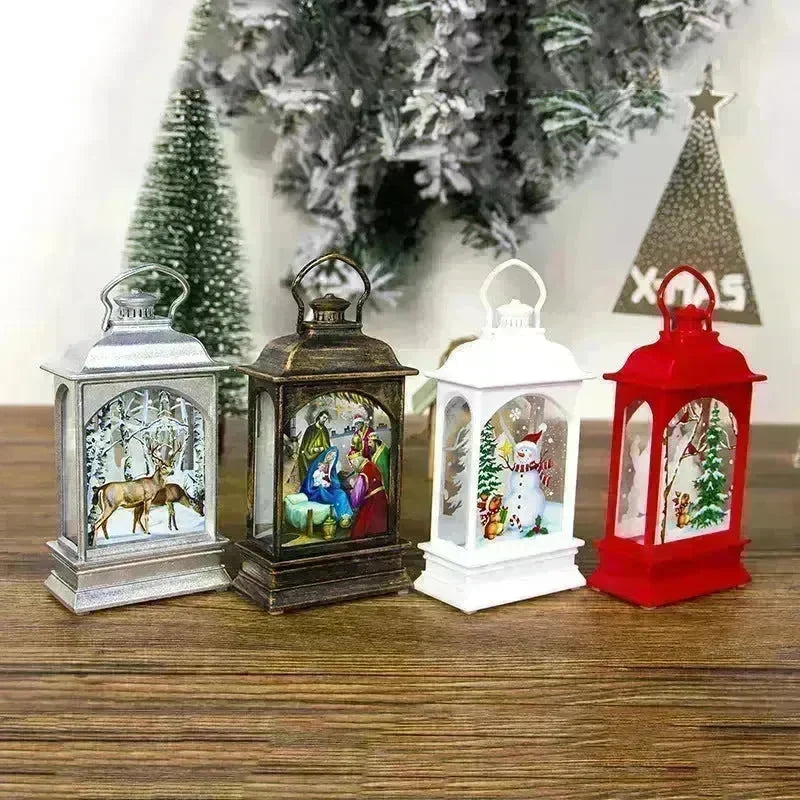 Christmas Decorations Portable Christmas Light Painted Transparent Ornaments - EX-STOCK CANADA