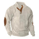 Corduroy Casual Stand Collar Long-sleeved Sweater men - EX-STOCK CANADA