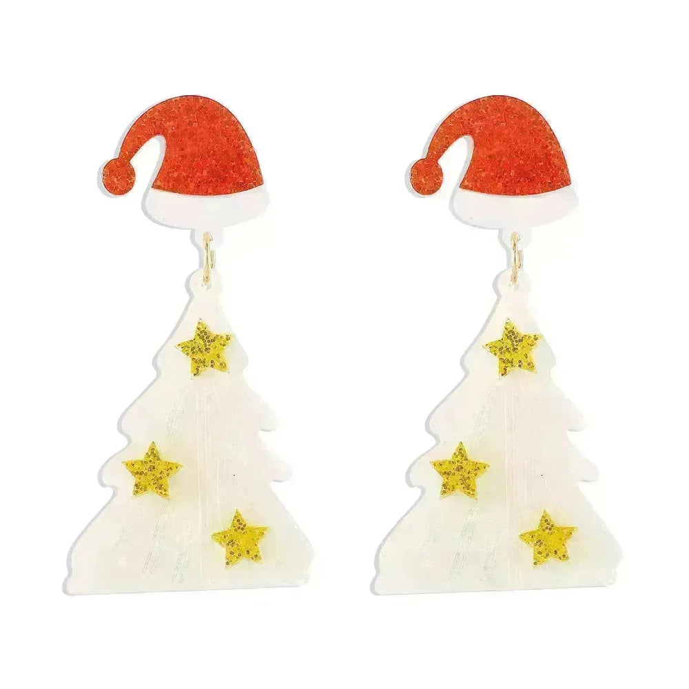 Creative Niche Fashion Temperament Trendy Festive Acrylic Earrings - EX-STOCK CANADA