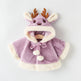 Winter New Thickened Fleece Girls' Cape | EX-STOCK product gallery photo 3