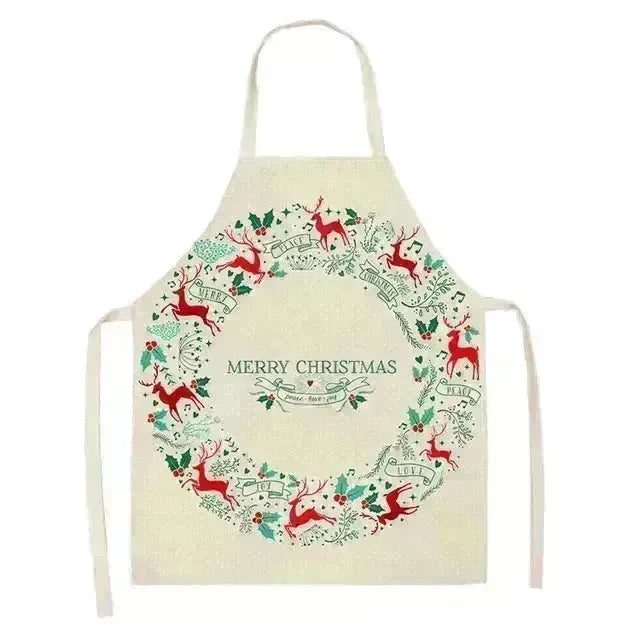 Personalized Christmas Aprons gifts idea for chefs bakers - EX-STOCK CANADA