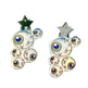 Halloween Day Ornament Colorful Ghost Eyes Funny Acrylic Earrings For Women - EX-STOCK Canada