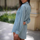 Classy Button Long Sleeve Simple Blouse Shirt   women shirt dress - EX-STOCK CANADA