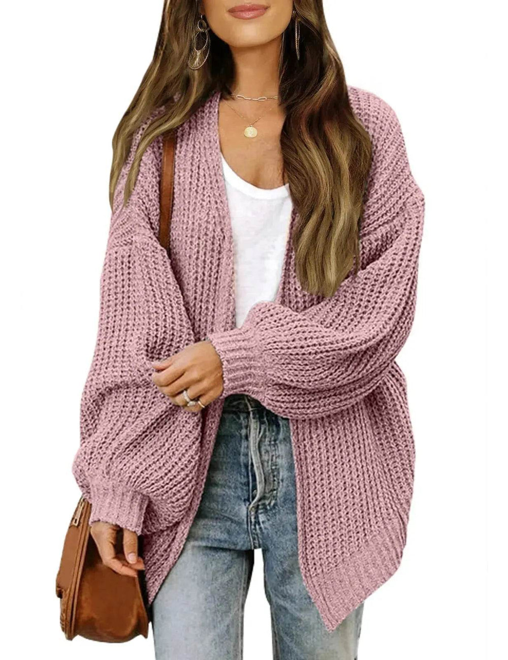 Fall fashioned jacket Knitted Cardigan sweater for women - EX-STOCK Canada