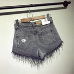 Casual Summer Women Denim Short High Waists Sexy Short Jeans - EX-STOCK Canada