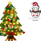 Children's DIY felt Christmas tree with lights - EX-STOCK CANADA