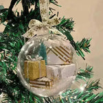 Christmas Tree Decoration Transparent Ball Hanging Decoration Scene Layout Hanging Decoration - EX-STOCK CANADA
