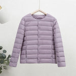 Chaqueta Térmica Ligera de Interior para Mujer con Cuello Redondo - EX-STOCK Canada