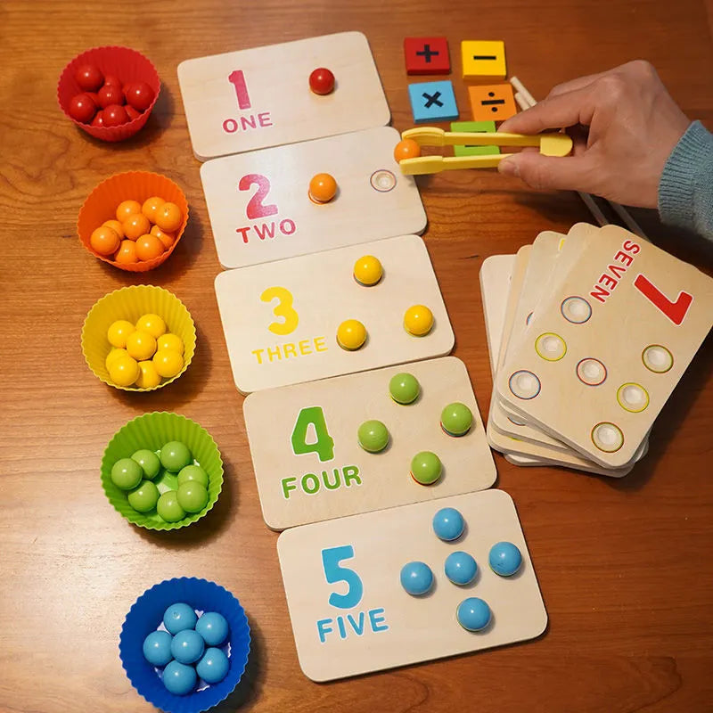 Early Child Education Number Cognitive flash card - EX-STOCK CANADA
