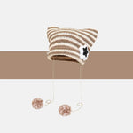 Breathable Windproof Cute Thermal Head Cover Woolen Cap beanies - EX-STOCK Canada