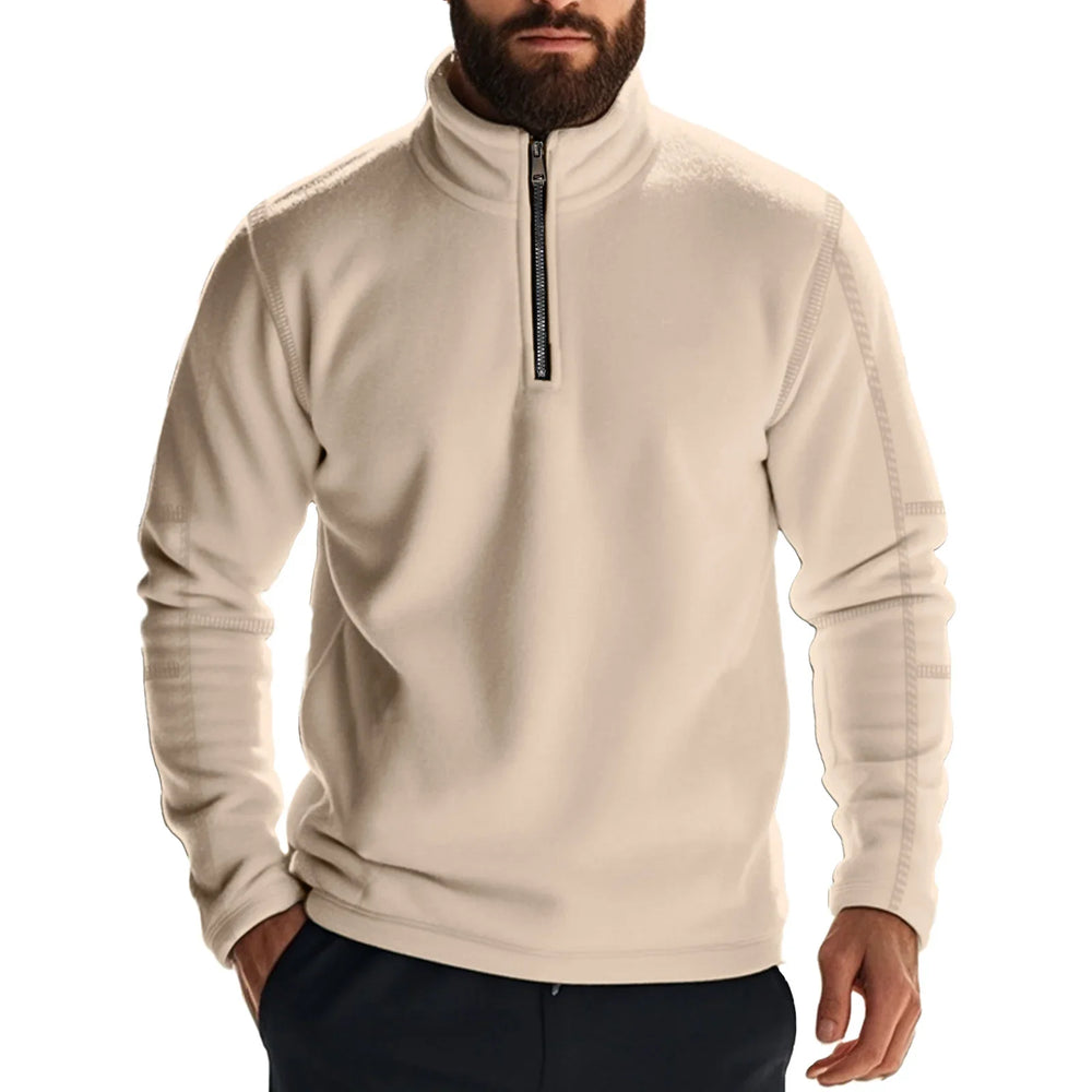 Men's Long Sleeve Solid Color Sweatshirt EX-STOCK Canada 