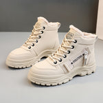 Women's warm PU winter boots alternate view