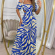 Off Shoulder Summer Maxi Dress Hollow out Cute Flowy dress - EX-STOCK Canada