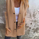 Fall Casual Single Breasted Hooded Cashmere Cardigan Jacket for women - EX-STOCK Canada