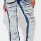Know The Drill Shredded Bootcut Jeans - Dark Wash EX-STOCK Canada 