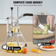 Blade Heavy Duty Professional Food Dicer Kattex French Fry Cutter Onion Slicer Stainless Steel For Tomato Peppers Potato Mushroom EX-STOCK